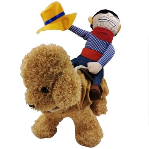 Dog Riding Dress Transformation Pet Clothes Cat Dress Up Halloween Funny Ornaments Pet Supplies Small Dog Clothes