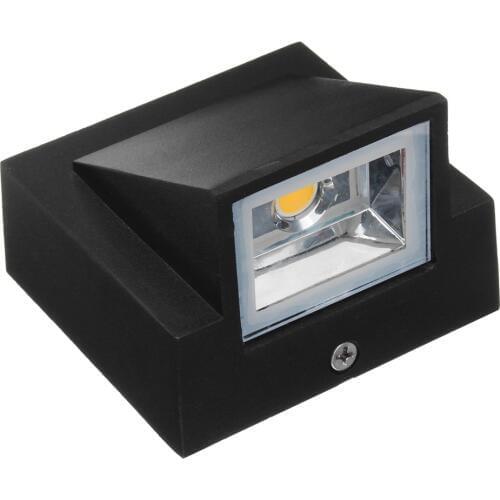 Exquisite Design LED Wall Lamp Single Head 5W COB Porch Wall Sconce Light Indoor Outdoor Landscape Lighting AC110 220V