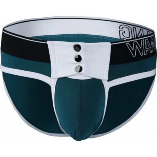 Wide-brimmed briefs male shorts Mens comfortable Stretch cotton briefs underwear casual Basics brief with Pouch Enhancing Bulge