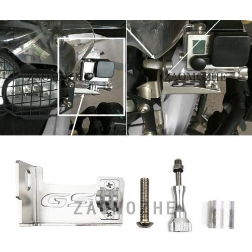 Motorcycle Parts Left Front Stand Bracket for Go Pro Camera for BMW F650GS F700GS F800GS 2013 2014 2015 2016