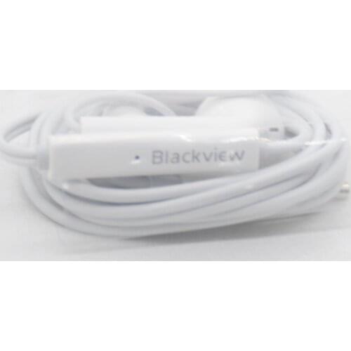 100% New Original Earphones Headsets For Blackview BV6100 Earphone In-ear with Microphone 3.5MM For Blackview BV6100 6.8" MT6761