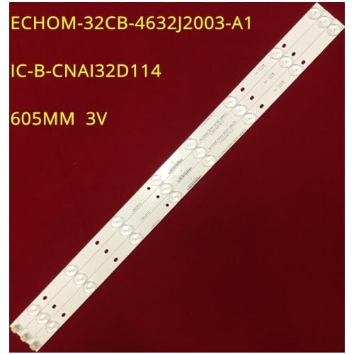 LED Backlight strip 8 lamp For ECHOM-32CB-4632J2003-A1 IC-B-CNAI32D114 Y5CD065 LC-32TL2900