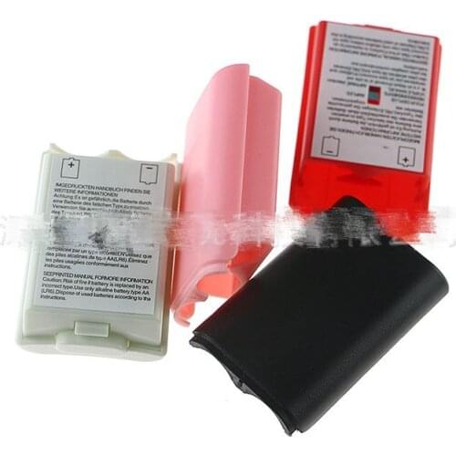 5pcs/lot OEM for xbox360 wireless game pad controller battery cover