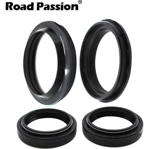 Road Passion Motorcycle 41x53x8/10.5 Front Fork Damper Shock absorber Oil Seal and Dust Seal For Yamaha WR200 FJ1100 FZR1000