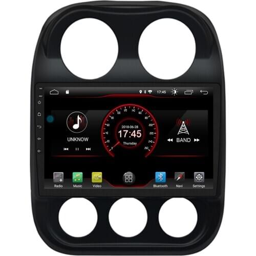 Android 10 2.5D car dvd For JEEP Compass Patriot Radio 2009-2019 multimedia GPS Radio stereo gps navigation map camera