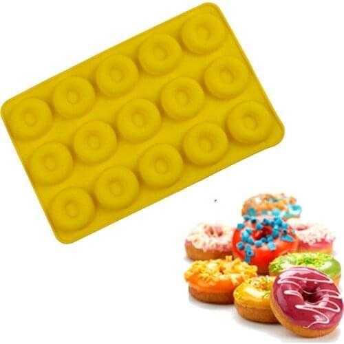 DIY Donut Maker Non-Stick Baking Pastry Cookie Chocolate Mold Muffin Cake Mould Dessert Decorating Tools
