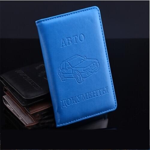Auto Driver License Bag Purse PU Leather on Cover for Car Driving Documents Card Credit Holder Driving travel Card Case