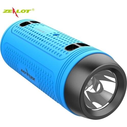 Wireless Bluetooth Speaker A1 FM Radio Outdoor Portable Bicycle Speaker Mini Column With Flashlight For Outdoor Particular
