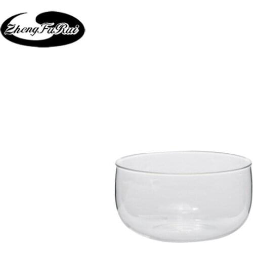Household heat-resistant high borosilicate glass bowl, thickened fruit salad bowl, yogurt microwave cooking transparent bowl