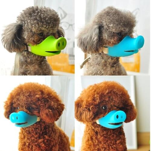 Teddy dog mouth cover anti biting, barking and eating pet mask duck mouth cover small dog cover dog cover dog mouth cover toy