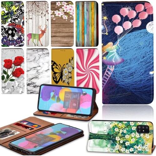 Phone Case for Samsung Galaxy A51/A71/A70/A70S/A41/A50/A50S Leather Phone Case with Card Slot