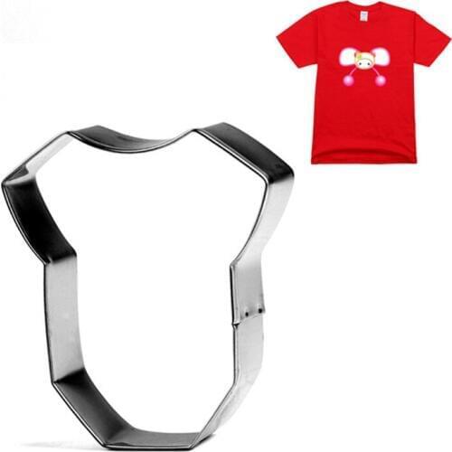 Baby Cloth Shape Cookie Tools Cake Stencil Kitchen Cupcake Decoration Template Mold Cookie Coffee Stencil Mold Fondant Baking