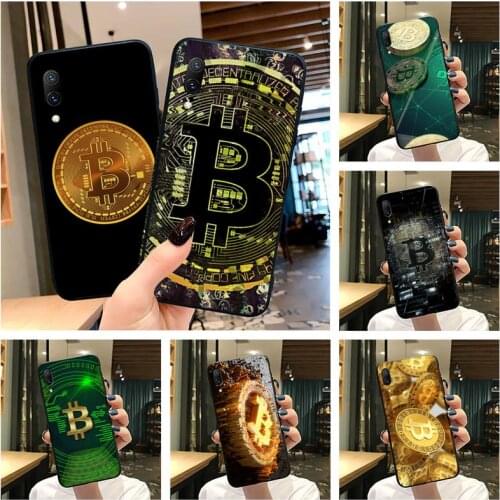 Elegant I Love Accept Bitcoin Phone Case For Vivo Y91c Y17 Y51 Y67 Y55 Y7s Y81 Y19 Y97 Y93 V17 vivos5