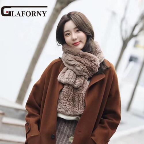 Fxfurs Women's Winter Scarves