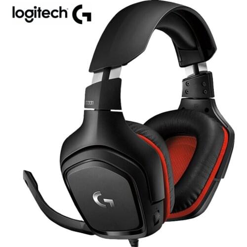 Logitech G233 Gaming headphones Wired Control earphone for All Gamer