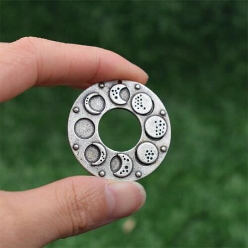 Lunar Eclipse Moon Keychain Pendant Crescent Moon Full moon Astronomy Lovers gifts