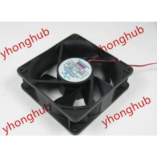 MECHATRONICS F1238X12B1 FS DC 12V 0.950A 2-wire 120x120x38mm Server Cooling Fan