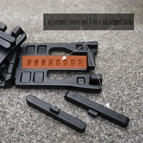 Multi Function Sheath Kydex Scabbard Shell Belt Clip Waist Clamp Camping Tool P2Z5