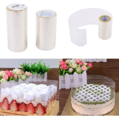 Mousse Cake Collar Transparent Clear Surrounding Edge Wrapping Tape For Baking Roll Packaging DIY Cake Decorating Tools