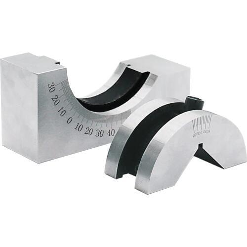 AP25 Toolmaker Precision Gauge Micro Adjustable Angle V Block Milling Setup 0-60 Degree Angle Plate Angle Block Angle Gauge