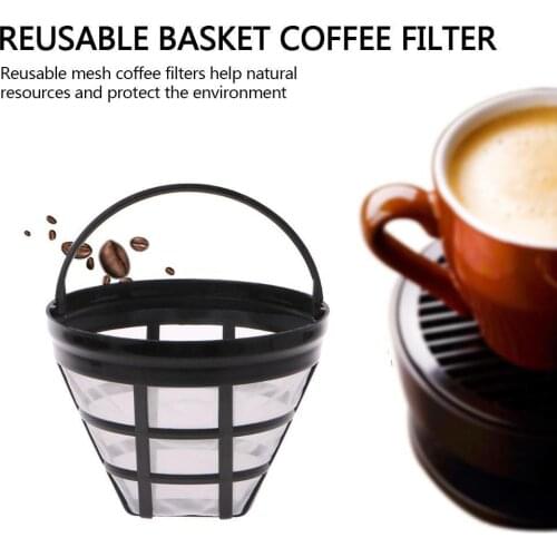 Nylon Mesh Coffee Filter Resistant Temperature Kettle Purification Filter Basket Bar Supplies Kitchen Accessories Replaceme K2M0