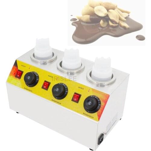 2020 New Product Fruit Jam Sauce Heating Warmer Machine Jam Dispenser With Two Tank For Kitchen Use With CE