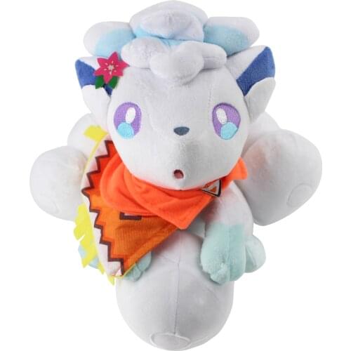 28cm Pokemon Vulpix Plush Toys Soft Stuffed Animals Cartoon Doll Gifts For Children
