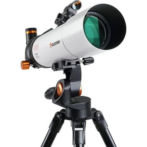 Professional Xiaomi CELESTRON Libra 805AZ Telescope80/500mm HD Refracting 80mm Red Dot Finder For Space Moon Planet children