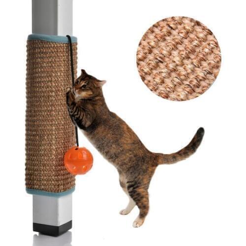 High Quality Sisal Cat Scratch Board Cat Scratcher Kitten Mat Climbing Tree Chair Table Mat Furniture Protector Cat Play Toys