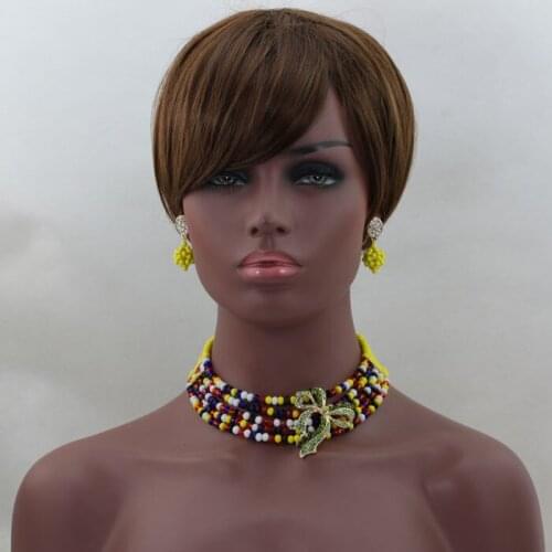 High Quality African Costume Jewelry Set Unique Design New African Costume Jewelry New Arrival Large Stock Shipping hx314