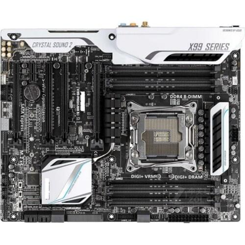 Asus X99-PRO/USB3.1 used Desktop Motherboard LGA 2011-V3 DDR4 I7 USB2.0 USB3.0 64GB X99 Original motherboards