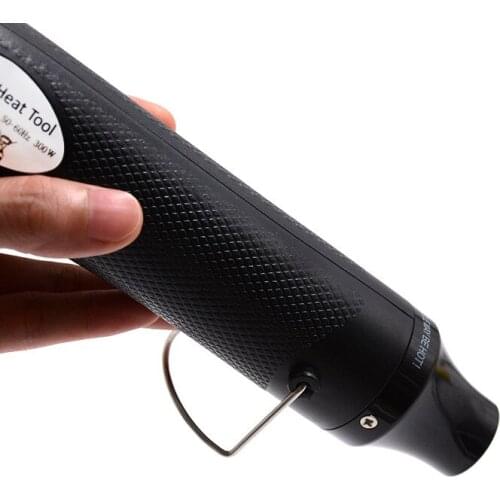 110V hot air gun heat shrinkable film shaping tool rubber stamp DIY handmade clay heated clay hair dryer