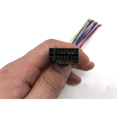 15-001 ISO LEAD WIRING Harness connector adapter for ALPINE CDA- CDE- CDM- CVA IDA