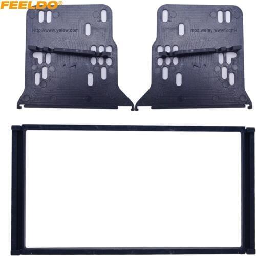 FEELDO Car Stereo Radio Fascia Panel In-Dash Mounting Frame for KIA Sorento (BL) 06-09 Radio Installation Kit