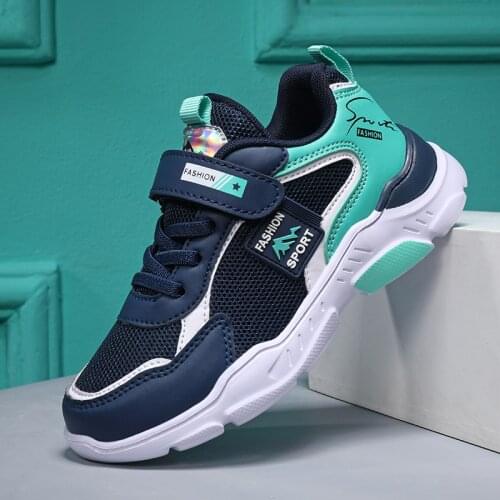 KGFHE Summer Childrens Fashion Sports Shoes Boys' Running Leisure Breathable Outdoor Kids Shoes Lightweight Sneakers Shoes