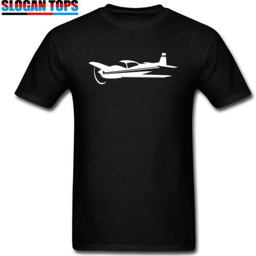 Aircraft Tops Tees Summer T-Shirt Men Simple Plane Designer T Shirt High Street Minimalist Tshirt Cotton Black Clothes 2019 New