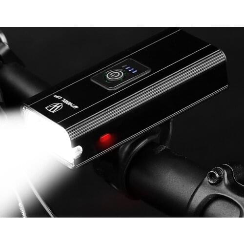 WHeeL UP Bike Light Rainproof USB Rechargeable LED 1200mAh MTB Front Lamp Headlight Aluminum Ultralight Flashlight Bicycle Light