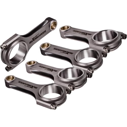 MaXpeedingrods Forged 4340 H Beam 139.5mm Connecting Rods for Volvo 850 C70 V70 S60 S70 2.3 T5 R AWD B5234T Conrods Con Rod