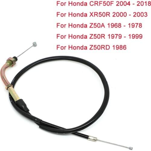 Motorcycle Throttle Cable Oil Wire Line For Honda XR50R 2000 - 2003 CRF50F CRF 50F 2004-2018 Z50A 1968-1978 Z50R 1979-1999 Z50RD