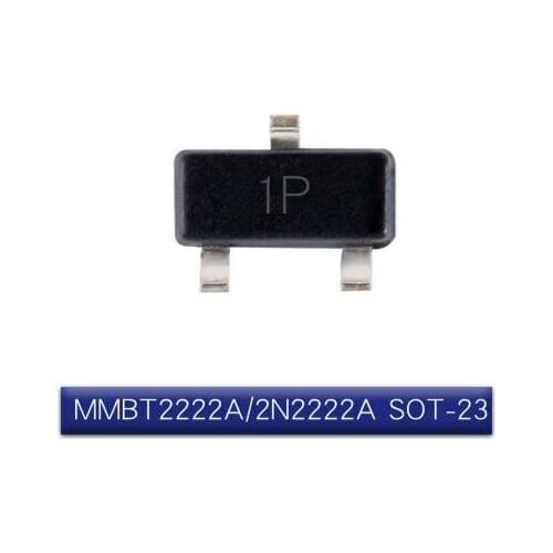 MCIGICM MMBT2222A 100 PCS SOT-23 MMBT2222 2N2222 SMD General Purpose Transistors NPN 40V 0.6A Free shiiping,mmbt2222
