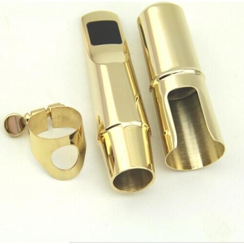 Alto SAX Mouthpiece alto Saxophone Cap & Ligature Lay 7 NEW