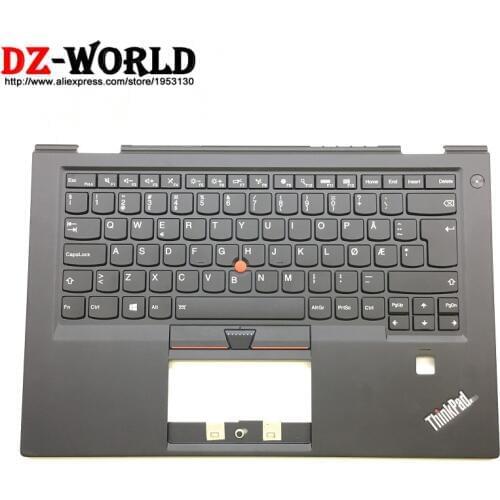 New/Orig for Lenovo Thinkpad X1 Carbon 4th Gen 4 MT: 20FB 20FC Norway Norwegian Backlit Keyboard with Palmrest 01AV208 01AV169