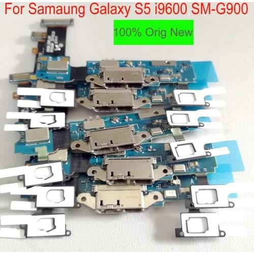 Shyueda Orig New For Samaung Galaxy S5 i9600 SM-G900 USB Charging Connector Port Flex Cable