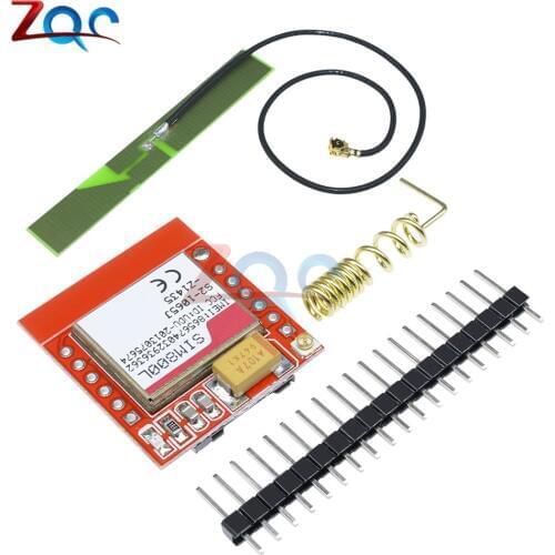 SIM800L GPRS GSM Module Micro SIM Card Core Quad-band TTL Serial Port Antenna PCB Wireless WIFI Board for Arduino Smart Phone
