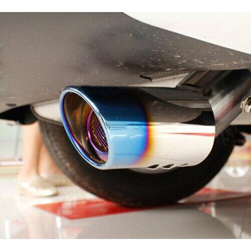 1pc for KIA K2 2011-2016 2017 K3 Tail throat exhaust pipe trim Stainless steel decoration