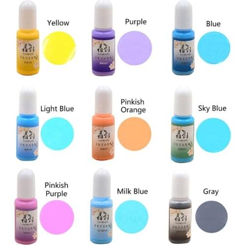 24 Colors Epoxy Resin Dye Solid Liquid Resin Colorant Opaque Pigment Resin Kit F3MD