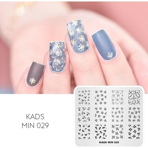 AriesLibra Min Design Nail Stamping Plates for Nail Polish Stencil Template Manicure Stamper For nail Art stamp nails