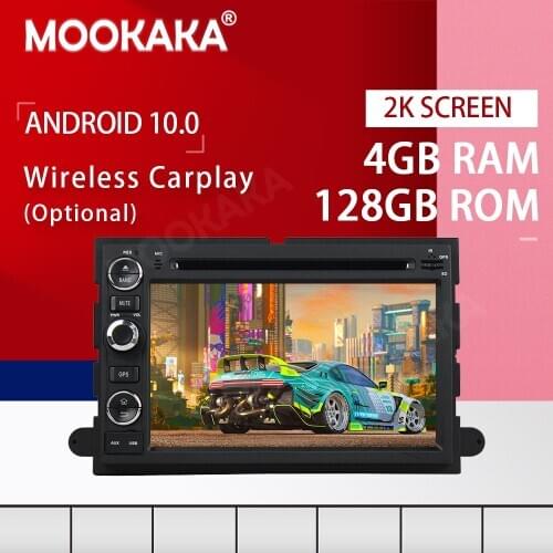 PX6 Android 10.0 4+128G Screen Car Multimedia Player For Ford Fusion Explorer F150 Auto Audio Radio Stereo GPS Navi Head Unit