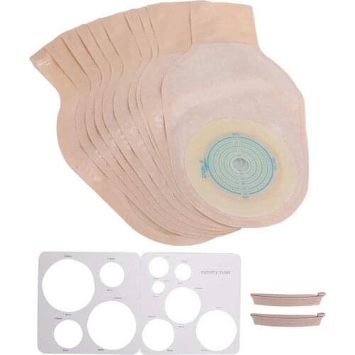 For Elderly Disabled Couches Pour Adultes Ostomy Bag One‑Piece Disposable Colostomy Bags Ostomy Ileostomy Stoma