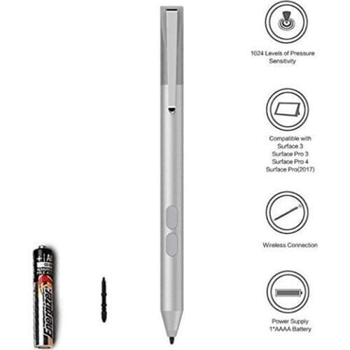 Stylus for Surface Go Pro3/4/5/6 Laptop Book Studio Tablet Notebook Stylus Replacement Touch Pen Point Pressure Pen